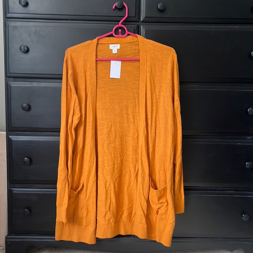 J crew cardigan